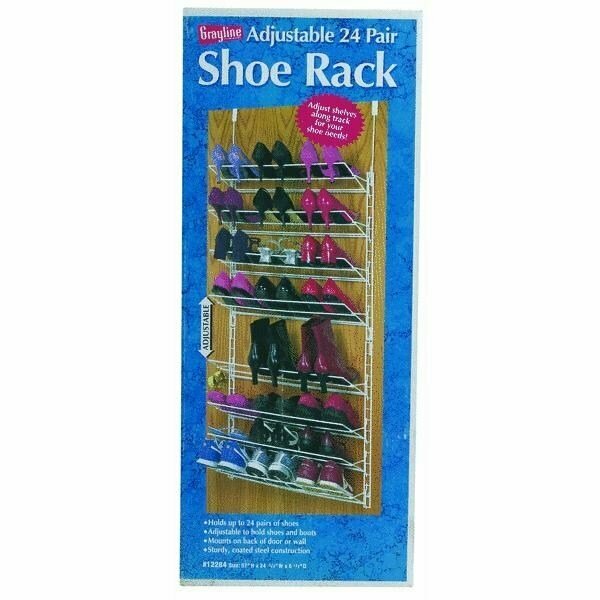 Panacea Adjustable Shoe Rack 412284